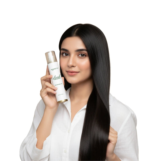 Skincare Products Pakistan - Sleek Hair Oil - Organic Lab.