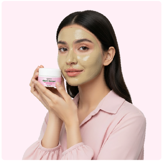 Skincare Products Pakistan - Glow Getter Clay Mask - Organic Lab.