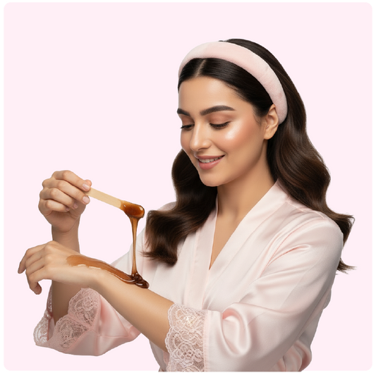 Skincare Products Pakistan - Rose Blossom Body Waxing Kit - Organic Lab.