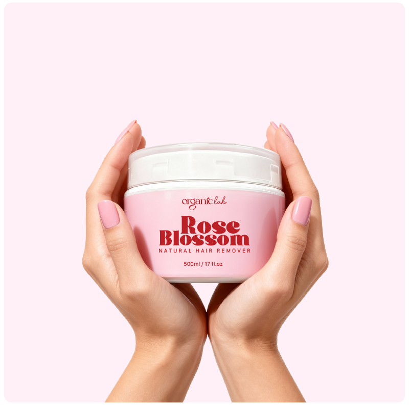 Skincare Products Pakistan - Rose Blossom Body Waxing Kit -  Organic Lab.