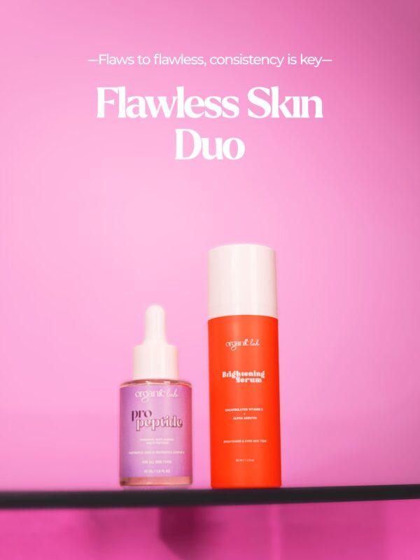 Pro Peptide + Brightening serum Flawless Skin Duo: