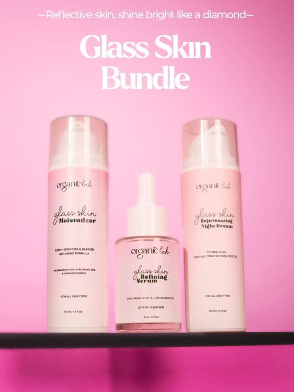 Glass skin refining serum + Glass skin rejuvenating night cream + Moisturiser Glass Skin Bundle: