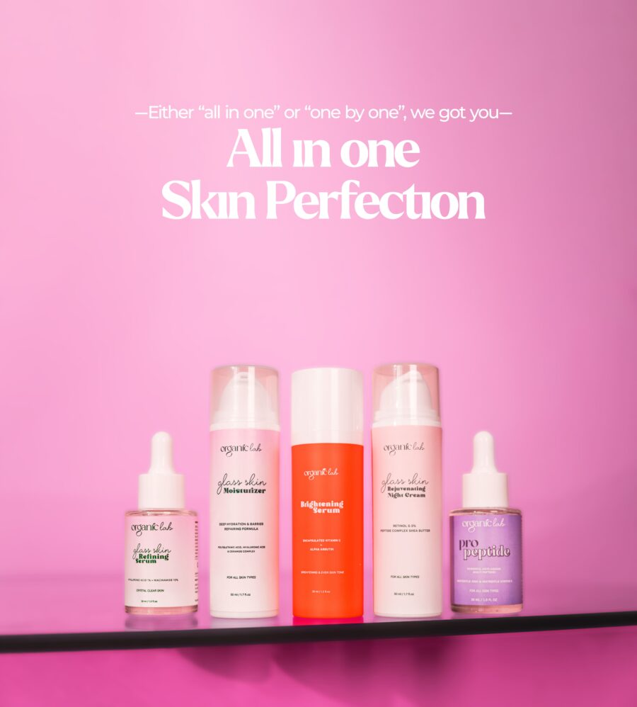 Brightening serum + Pro peptide + Glass skin refining serum +Moisturiser + Glass skin rejuvenating night cream All-in-One Skin Perfection Bundle
