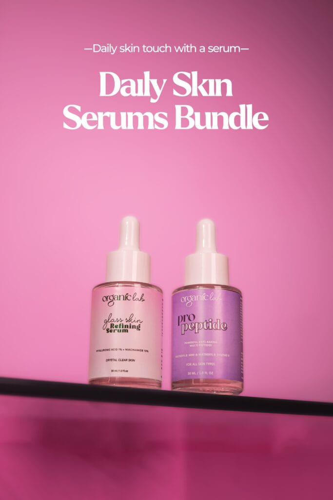 Pro Peptide serum + Glass Skin refining serum Daily Skin Serums Bundle: