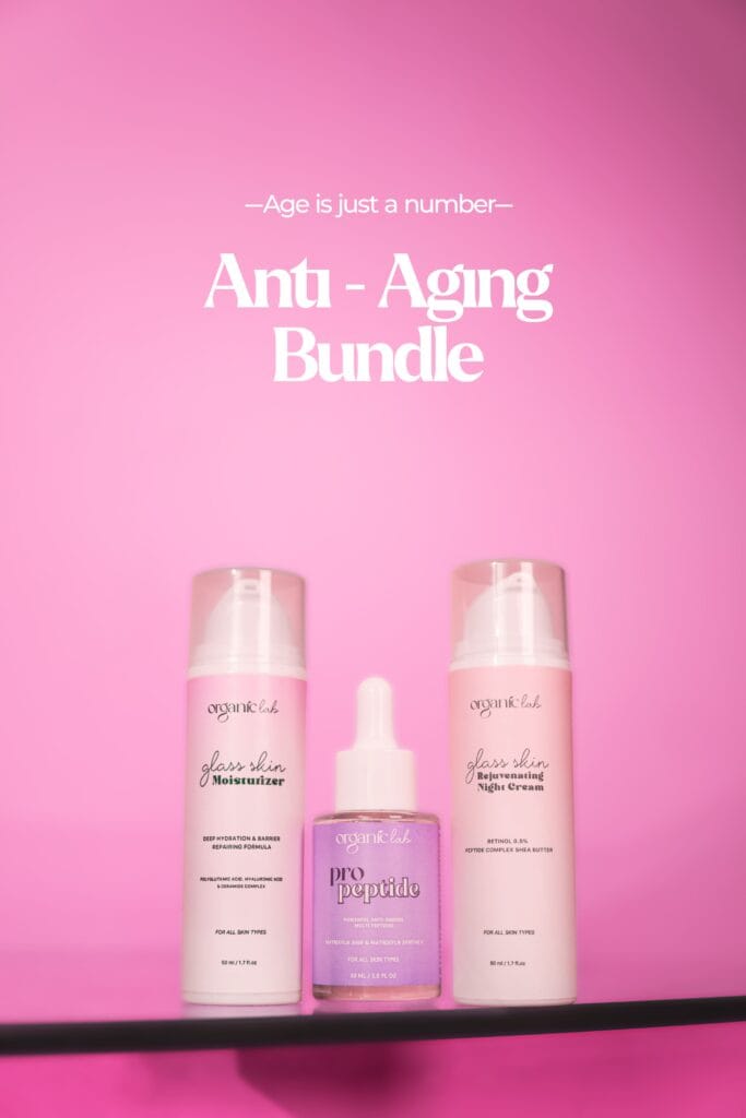Night cream + peptide + moisturiser Anti-Aging Bundle: